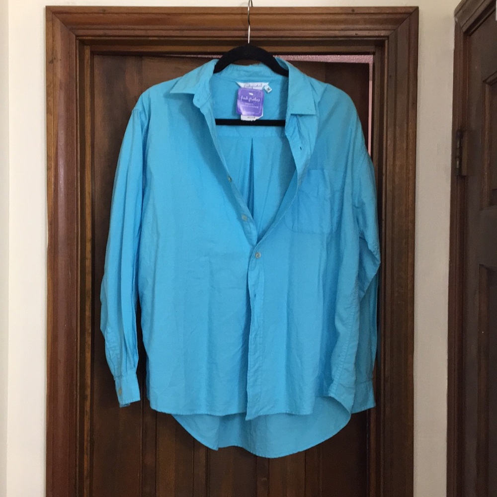 Fresh Produce button up